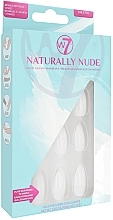 Zestaw sztucznych paznokci - W7 Cosmetics Naturally Nude Stiletto  — Zdjęcie N1