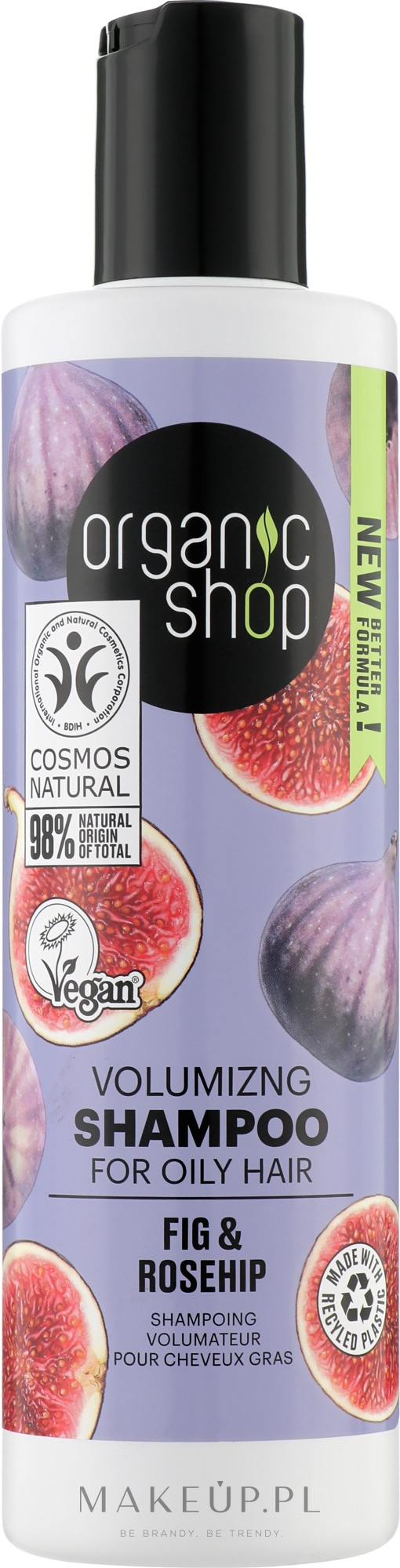 Szampon do włosów Figa i dzika róża - Organic Shop Shampoo — Zdjęcie 280 ml