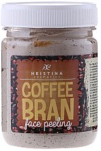 Kup Naturalny peeling do twarzy Zmielona kawa - Hristina Cosmetics Coffee Bran Face Peeling