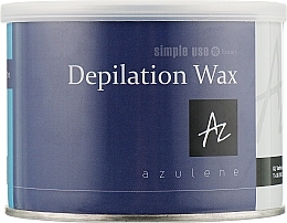 Ciepły wosk do depilacji w słoiczku Azulen - Simple Use Beauty Depilation Wax — Zdjęcie N1