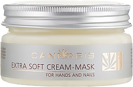 Krem-maska regenerująca skórę dłoni i paznokci - Cannabis Extra Soft Cream-Mask for Hands And Nails — Zdjęcie N3