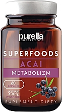 Kup Suplement diety przyspieszający metabolizm Açai - Purella Superfood Acai metabolism 400mg