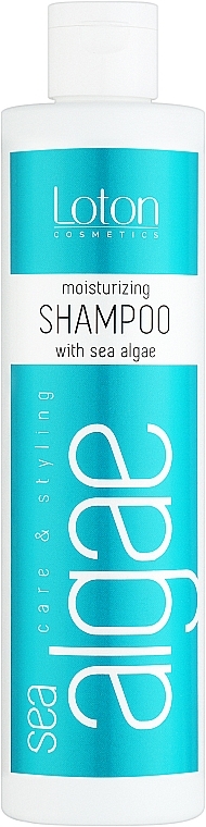 Szampon nawilżający z algami morskimi - Loton Moisturizing Shampoo With Sea Algae