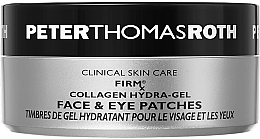 Płatki na twarz i skórę wokół oczu - Peter Thomas Roth FIRMx Collagen Hydra-Gel Face & Eye Patches — Zdjęcie N1