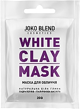 Maseczka do twarzy z białej glinki - Joko Blend White Clay Mask — Zdjęcie N1