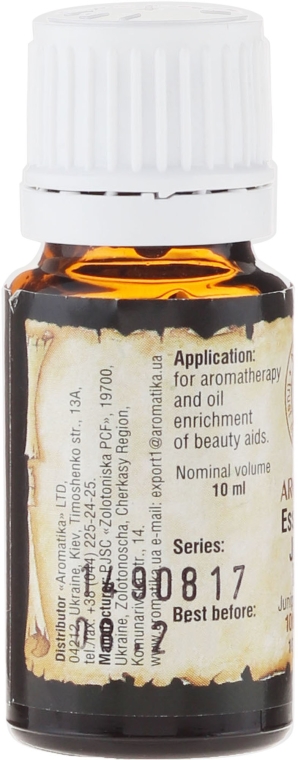 100% naturalny olejek jałowcowy - Aromatika — Zdjęcie N2