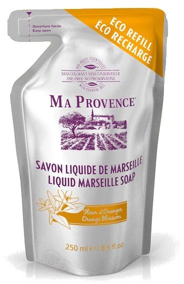 Mydło w płynie Pomarańcza - Ma Provence Orange Blossom Liquid Marseille Soap (uzupełnienie)