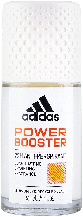 Dezodorant-antyperspirant w kulce dla kobiet - Adidas Power Booster 72H Anti-Perspirant
