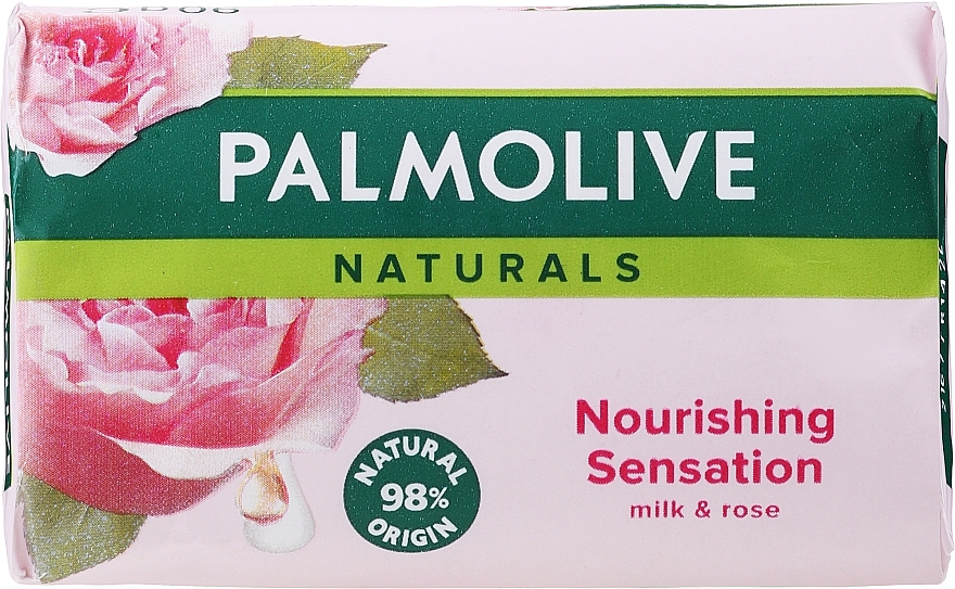 Mydło w kostce Mleko i płatki róży - Palmolive Naturals Nourishing Sensation Soap