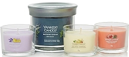 PRZECENA! Zestaw - Yankee Candle Signature (cand/3x37g + cand/122g) * — Zdjęcie N2