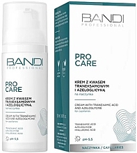 Kwas traneksamowy i azeloglicynowy krem do twarzy - Bandi Professional Pro Care Tranexamic Acid And Azeloglycine Face Cream  — Zdjęcie N1