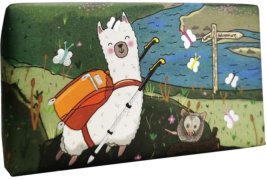 Mydło w kostce Alpaka - The English Soap Company Wonderful Animals Alpaca Soap — Zdjęcie N1