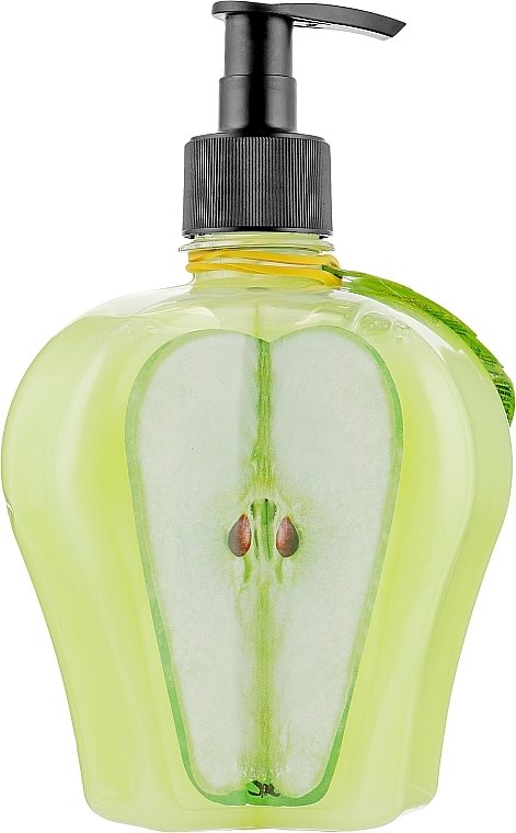 Delikatnie pielęgnujące kremowe mydło Zielone jabłko - Smaczne sekrety — Zdjęcie N2