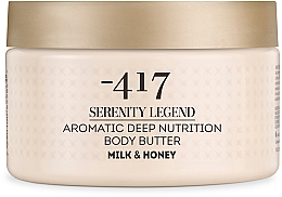 Kup Głęboko nawilżające masło do ciała Mleko i miód - -417 Serenity Legend Aromatic Body Butter Milk & Honey
