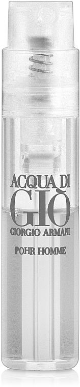 PREZENT! Giorgio Armani Acqua Di Giò Pour Homme - Woda toaletowa (próbka) — Zdjęcie N2