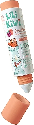 Naturalna pasta do zębów z fluorem 1000 ppm Malina i liczi - Lilikiwi Natural 1000 Ppm Fluoride Toothpaste — Zdjęcie N1