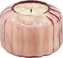 Świeca zapachowa Pustynna brzoskwinia - Paddywax Ripple Glass Candle Desert Peach — Zdjęcie N1