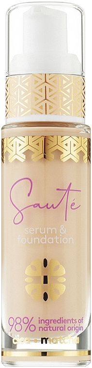 Podkład i serum do twarzy - Ingrid Cosmetics Saute Serum&Foundation — Zdjęcie N1