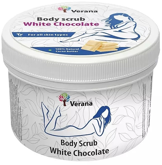 Peeling do ciała White chocolate - Verana Body Scrub White Chocolate — Zdjęcie N1