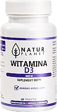 Witamina D3 2000 IU w tabletkach - Natur Planet Vitamin D3 2000 IU — Zdjęcie N1