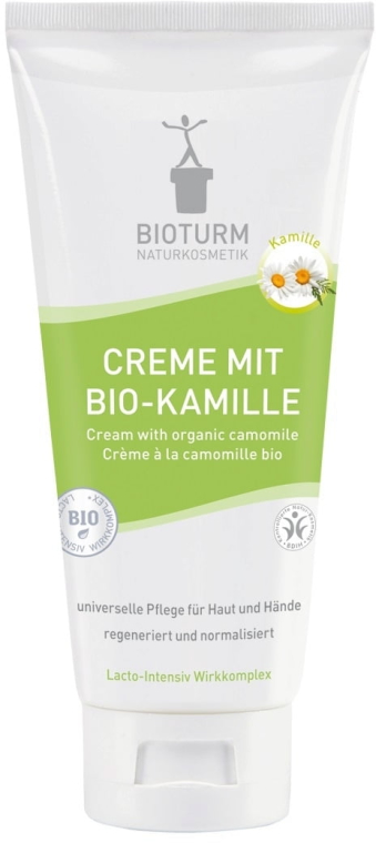 Krem do rąk i ciała z organicznym rumiankiem - Bioturm Organic Chamomile Cream Nr.35 — Zdjęcie N1