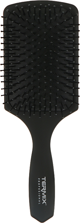 Szczotka do włosów kwadratowa, czarna - Termix — Zdjęcie N1