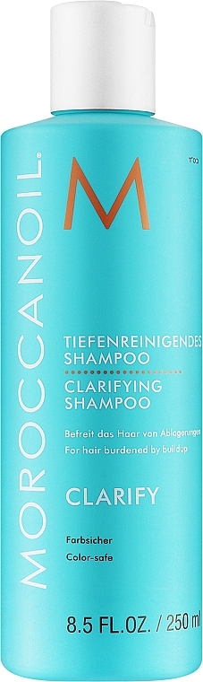 Głęboko oczyszczający szampon rewitalizujący - Moroccanoil Clarifying Shampoo — Zdjęcie N1