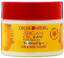 Kup Krem do włosów - Creme Of Nature Argan Oil Twirling Custard