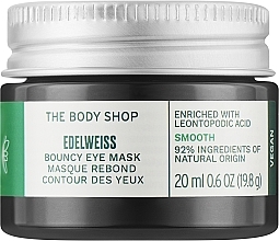 Maseczka dla skóry wokół oczu - The Body Shop Edelweiss Bouncy Eye Mask — Zdjęcie N1