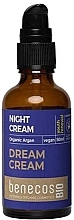 Krem do twarzy na noc z olejkiem arganowym - Benecos Bio Organic Argan Night Cream — Zdjęcie N1