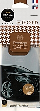 Kup Samochodowy odświeżacz powietrza Złoty - Aroma Car Prestige Card