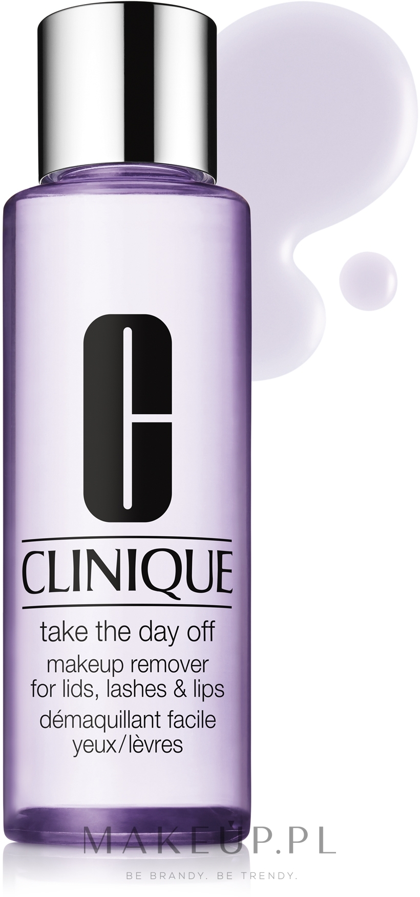 Dwufazowy płyn do demakijażu - Clinique Take The Day Off Makeup Remover For Lids, Lashes & Lips — Zdjęcie 200 ml