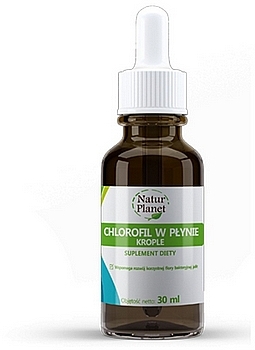 Suplement diety w kroplach Chlorofil - Natur Planet Chlorophyll Drops — Zdjęcie N1