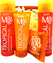 Kup Zestaw do włosów z mango - Mades Cosmetics (sh/gel/250ml + shm/250ml + h/cr/100ml + soap/50g)