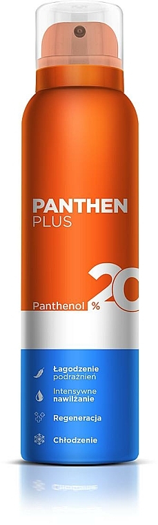 Chłodząca pianka z pantenolem - Aflofarm Panthen Plus 20 % Foam — Zdjęcie N1