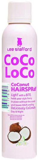 Teksturyzujący spray do układania włosów - Lee Stafford Coco Loco Coconut Hairspray