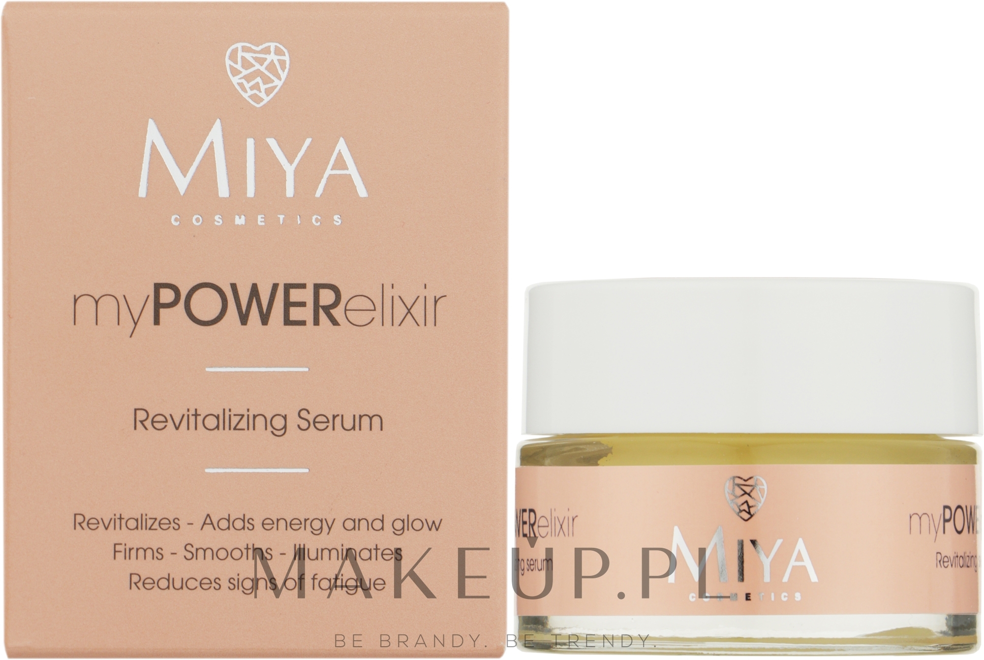 Naturalne serum rewitalizujące - Miya Cosmetics myPOWERelixir — Zdjęcie 15 ml