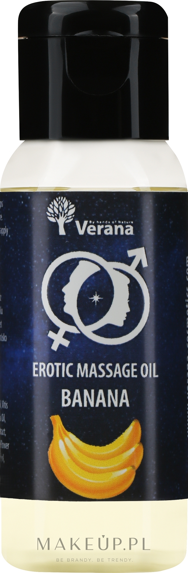 Olejek do masażu erotycznego Banan - Verana Erotic Massage Oil Banana — Zdjęcie 30 ml