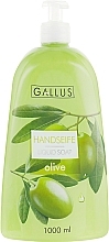 Kup PRZECENA!  Mydło w płynie z ekstraktem z oliwek - Gallus Soap *