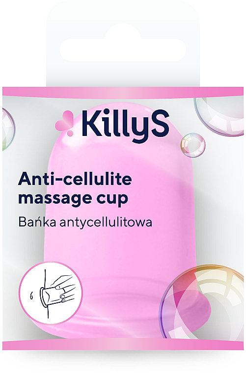 Antycellulitowy silikonowy kubek do masażu - KillyS Anticellulite Massage Cup — Zdjęcie N1