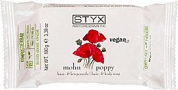 Kup Naturalne mydło makowe do włosów i ciała - Styx Naturcosmetic Poppy Hair & Body Soap