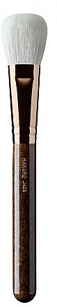 Duży, spłaszczony pędzel do bronzera J425, brązowy - Hakuro Professional — Zdjęcie N1