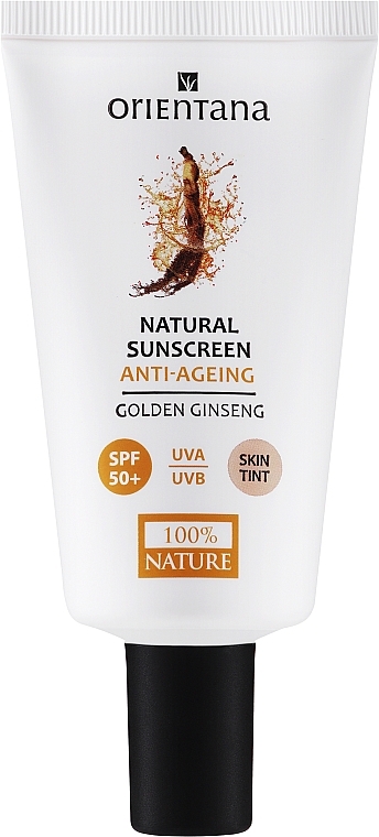 Krem przeciwsłoneczny do twarzy z pigmentem - Orientana Face Cream SPF 50+ — Zdjęcie N1