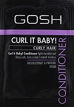 PREZENT! Odżywka do włosów - Gosh Curl It Baby Conditioner  — Zdjęcie N1