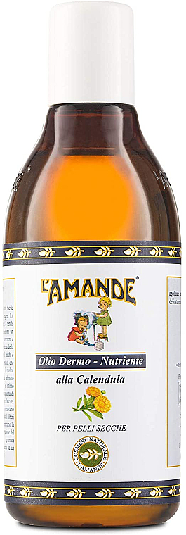 Masło do ciała z nagietka - L'Amande Dermo Oil Nourishing With Calendula — Zdjęcie N1