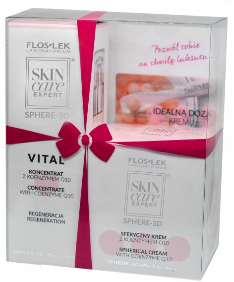 Zestaw - Floslek Skin Care Expert Vital (cream 10,5 g + serum 30 ml) — Zdjęcie N1