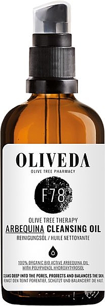 Oczyszczający olejek do twarzy - Oliveda F78 Arbequina Cleansing Oil — Zdjęcie N1