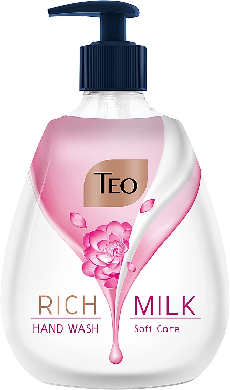 Mydło glicerynowe w płynie o działaniu nawilżającym - Teo Milk Rich Tete-a-Tete Pure Camellia Liquid Soap — Zdjęcie N1