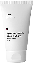 Kup Maska do twarzy z kwasem hialuronowym - Sane Hyaluronic Acid + Vitamin B5 Moisturizing Face Mask