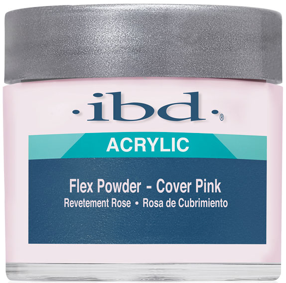 Akrylowy puder różowy - IBD Spa Flex Powder Cover Pink — Zdjęcie N1